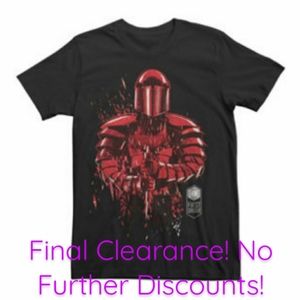 NWT Star Wars men's First Order T-Shirt. Small